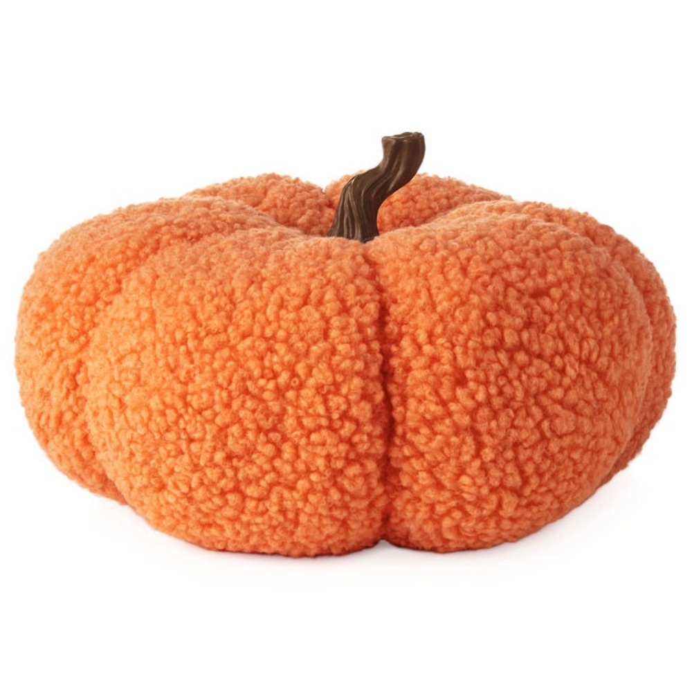 - NWT Hallmark Plush Fabric Orange Pumpkin